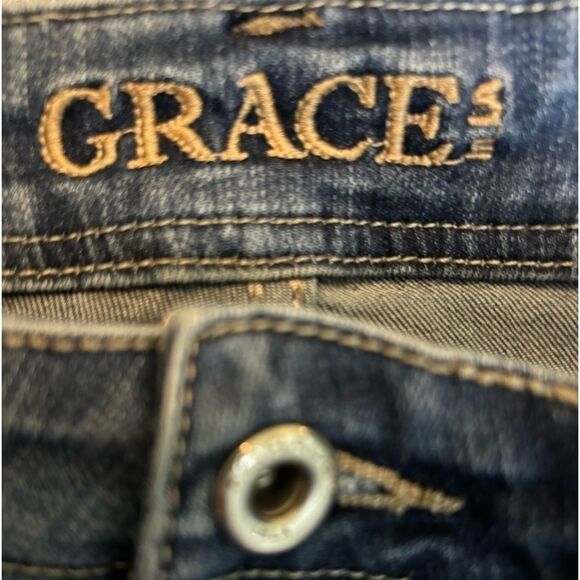 GRACE IN LA | high waist denim jeans 27 - Picture 6 of 7